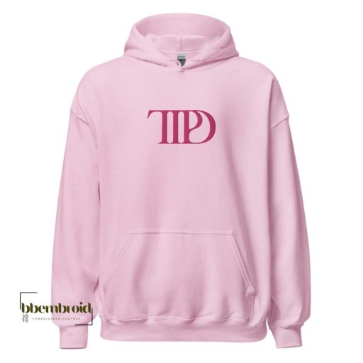 The Tortured Poets Department Embroidered Sweatshirt, Swifties Hoodie, Taylor Styles, TTPD Merch, Gift For Swifties Fan