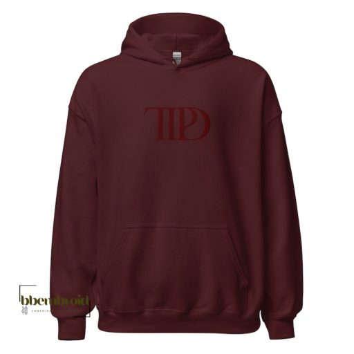 The Tortured Poets Department Embroidered Sweatshirt, Swifties Hoodie, Taylor Styles, TTPD Merch, Gift For Swifties Fan