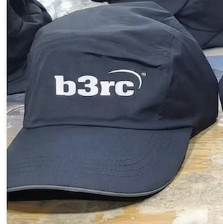 Navy Performance Running Cap front