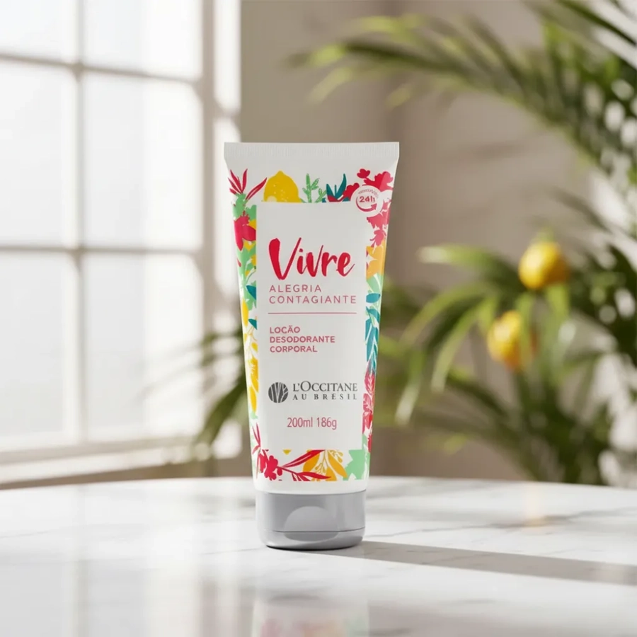 Loção Desodorante Corporal L'Occitane au Brésil Vivre Alegria Contagiante 200ml – miniatura 3