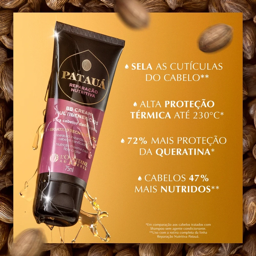 Bb Cream L'occitane Au Brésil Patauá Multibenefícios 75ml – miniatura 2