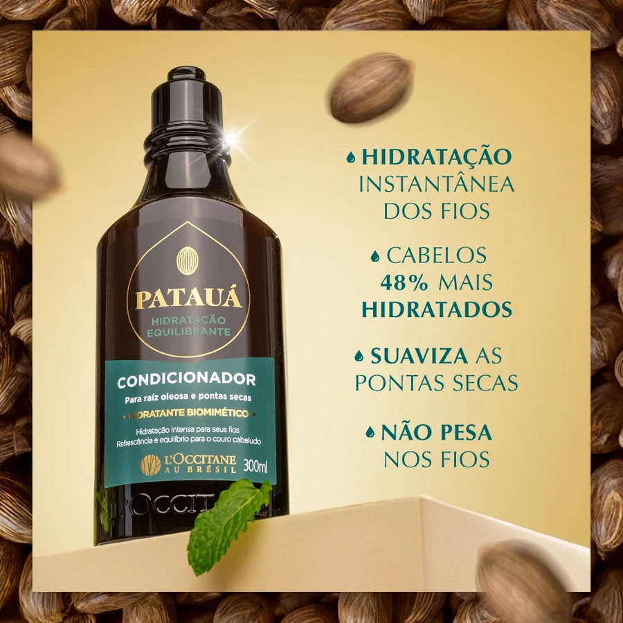 Condicionador L'Occitane au Brésil Patauá Hidratação Equilibrante 300ml – miniatura 2