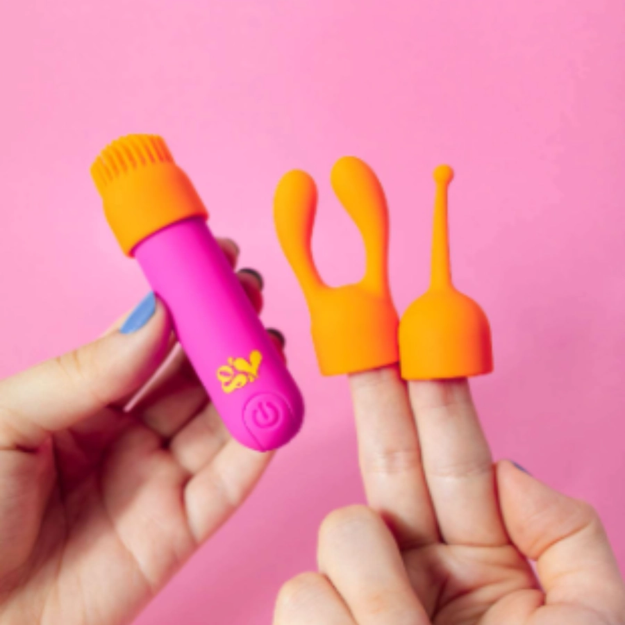 Vibrador Bullet Recarregavel 4 em 1 Good Vibres Fun – miniatura 2