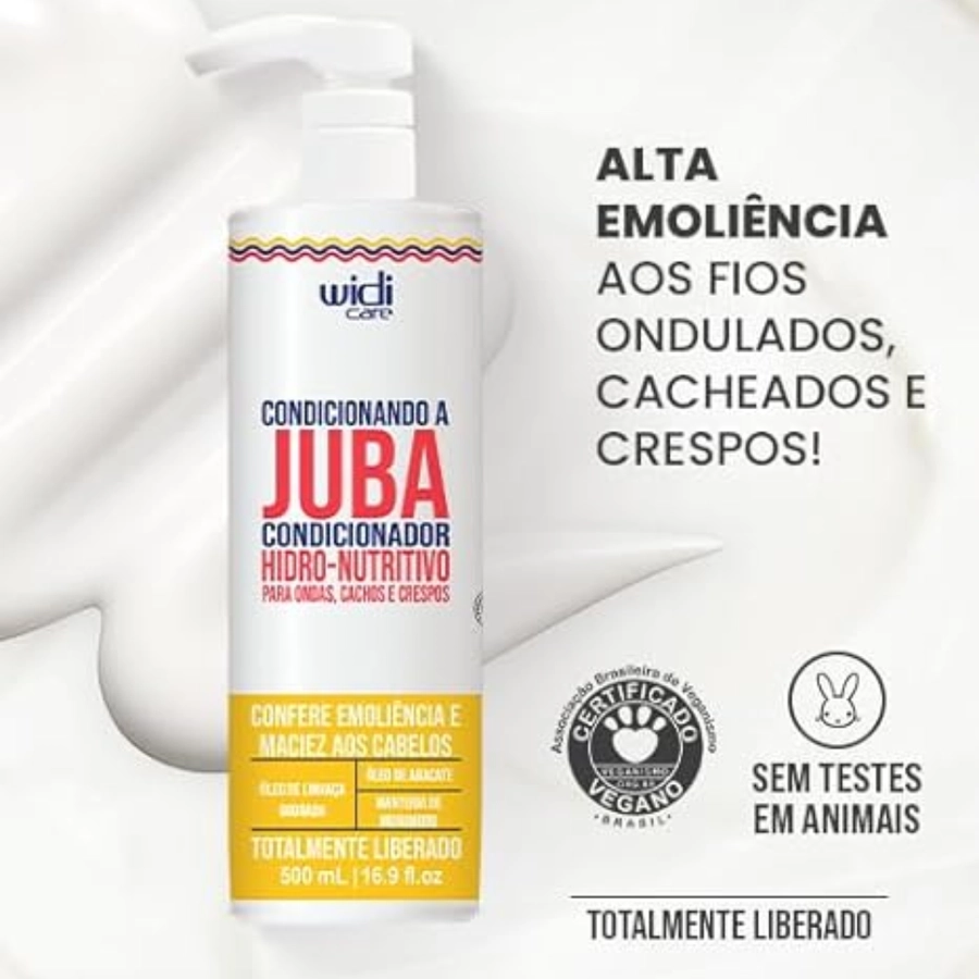 Condicionador Widi Care Condicionando a Juba Hidro-Nutritivo 500ml – miniatura 3