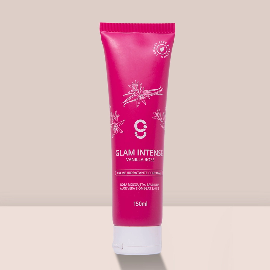 Creme Hidratante Corporal Glam Intense Vanilla Rose 150ml – miniatura 2