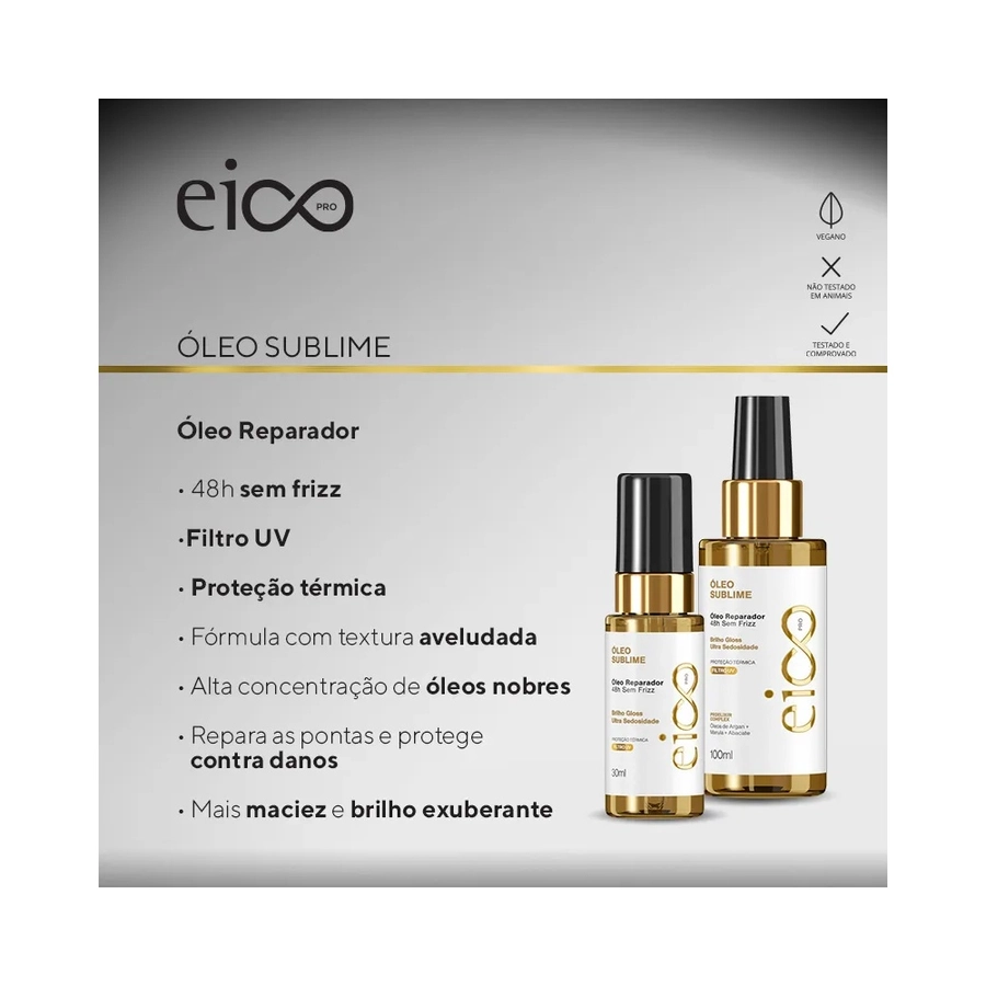 Óleo Reparador Eico Óleo Sublime 100ml – miniatura 3