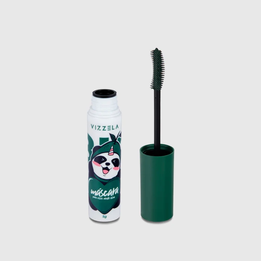 Máscara Para Cílios Big No Panda Olive Green - Vizzela - Verde – miniatura 2