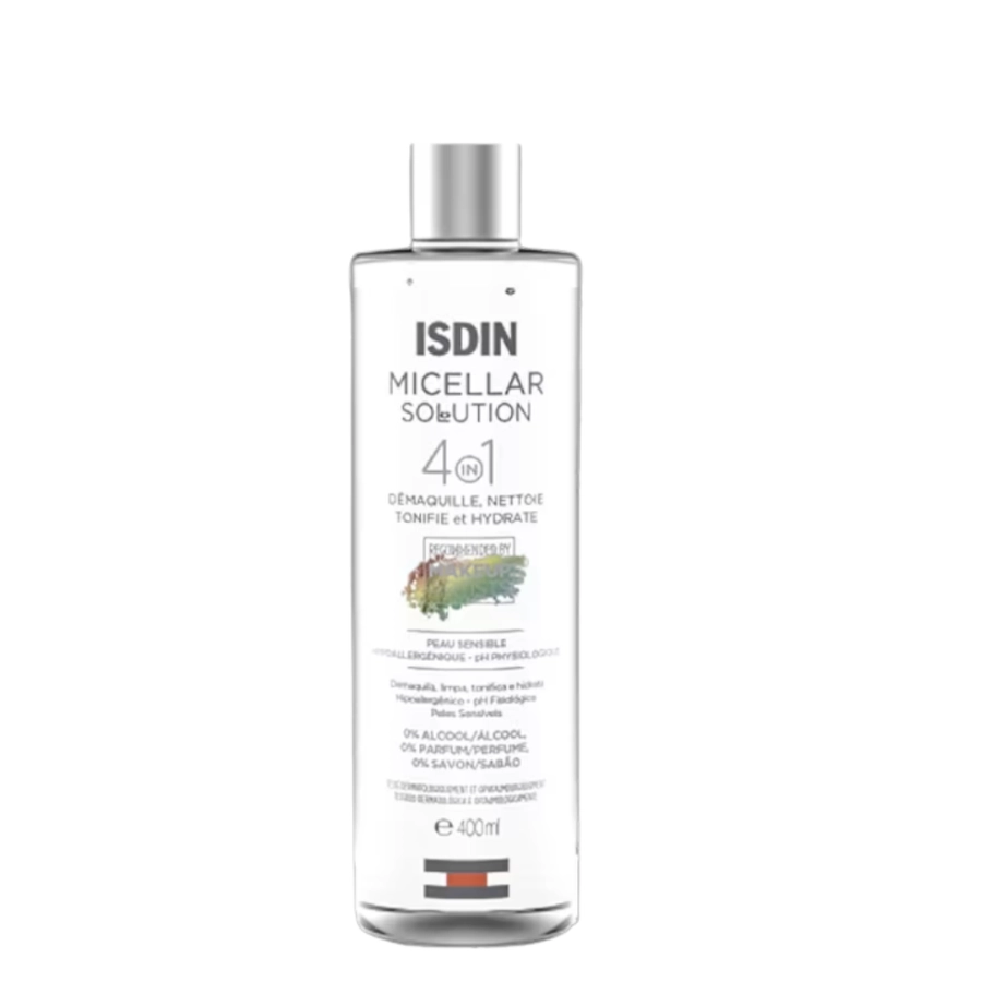 Limpador Facial Isdin Micellar Solution 4 em 1 400ml – miniatura 1