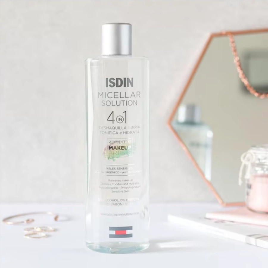 Limpador Facial Isdin Micellar Solution 4 em 1 400ml – miniatura 2