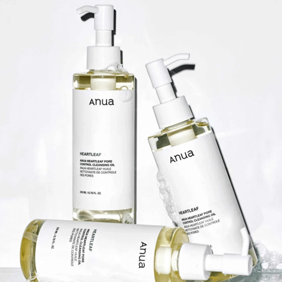 Óleo de Limpeza Facial Anua Heartleaf Pore Control 200ml – miniatura 2