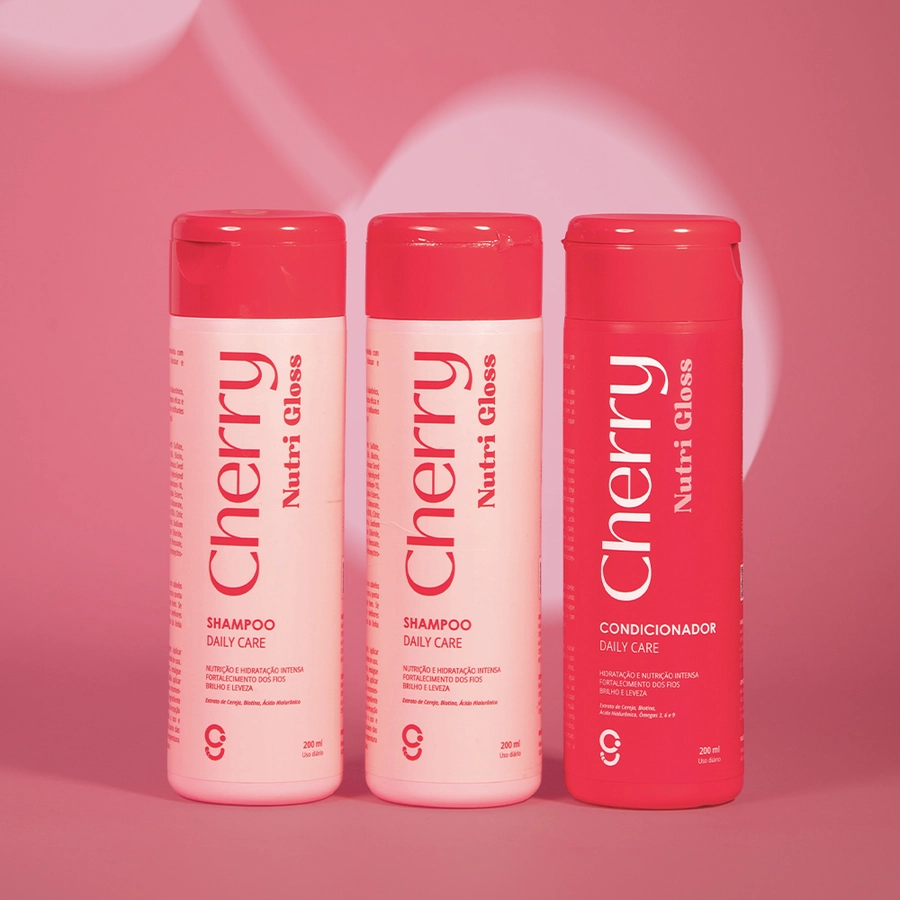 Kit Lavo Todo Dia Cherry Nutri Gloss Glam Beauty – miniatura 1