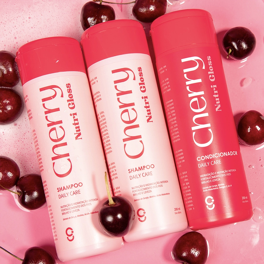 Kit Lavo Todo Dia Cherry Nutri Gloss Glam Beauty – miniatura 2