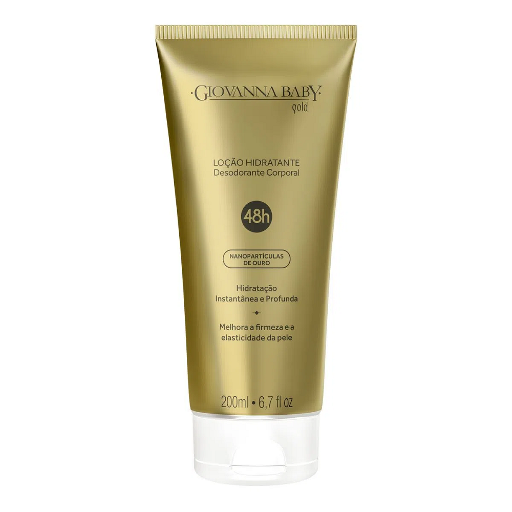 Loção Hidratante Desodorante Corporal Giovanna Baby Gold 200ml – miniatura 1