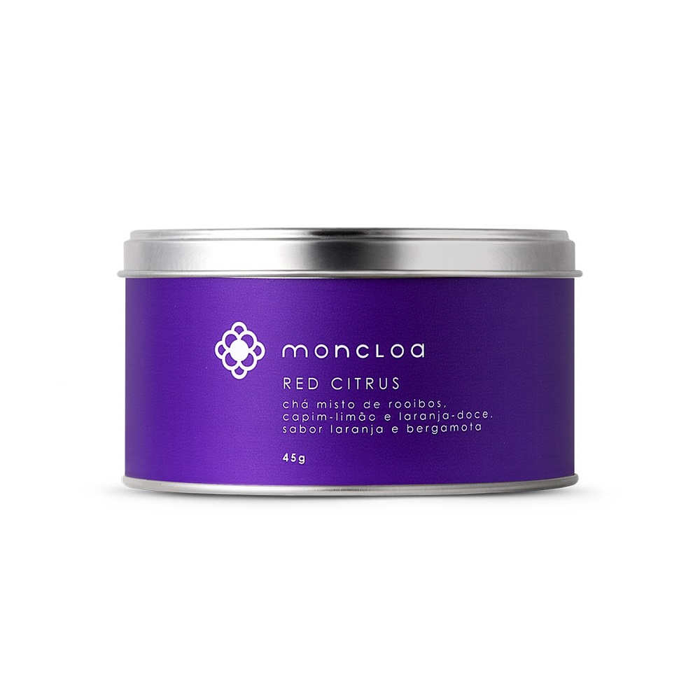 Chá Rooibos em Lata Moncloa Red Citrus 45g – miniatura 1