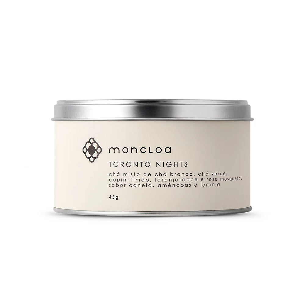 Chá Branco em Lata Moncloa Toronto Nights 45g – miniatura 1