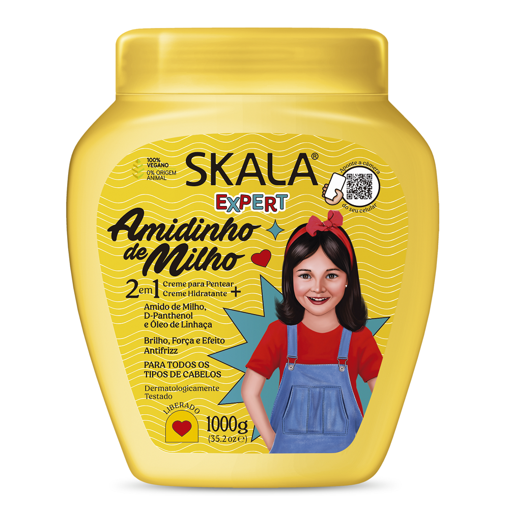 Creme de Tratamento Capilar Skala Kids Amidinho de Milho 1000g – miniatura 1