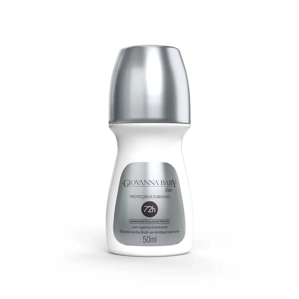 Desodorante Roll-On Giovanna Baby Silver 50ml – miniatura 1