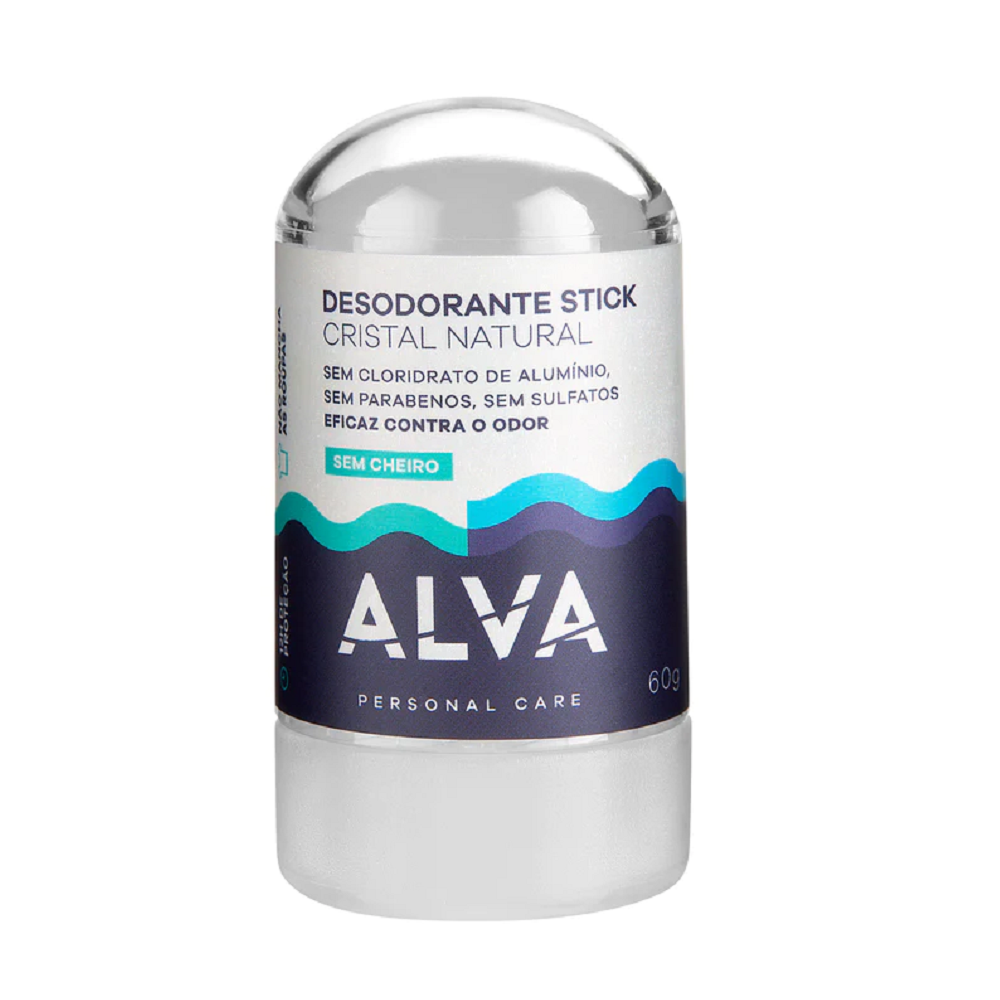 Desodorante Stick Alva Cristal Natural 60g – miniatura 1