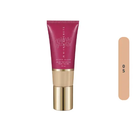 Base Líquida Eudora Niina Secrets Hidra Glow 30ml – miniatura 2