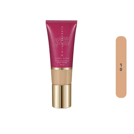 Base Líquida Eudora Niina Secrets Hidra Glow 30ml – miniatura 3