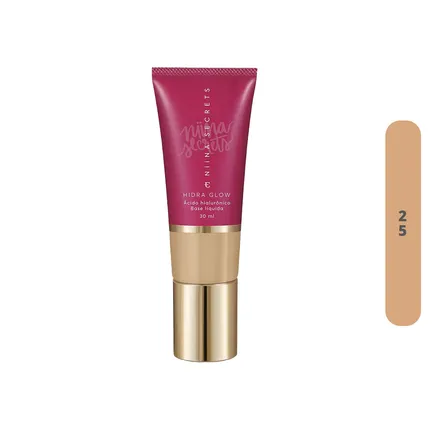 Base Líquida Eudora Niina Secrets Hidra Glow 30ml – miniatura 5
