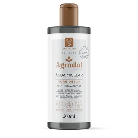 Água Micelar Agradal Pure Detox 200ml – miniatura 1