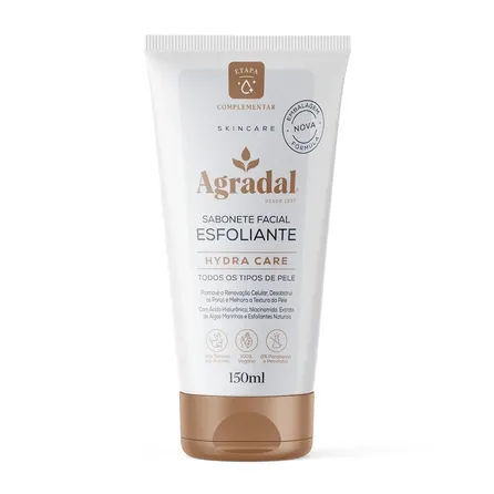 Sabonete Esfoliante Facial Agradal Hydra Care 150ml – miniatura 1