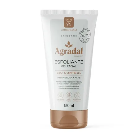 Esfoliante Gel Facial Agradal Bio Control 150ml – miniatura 1