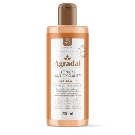 Tônico Antioxidante Agradal Natural C 200ml – miniatura 1