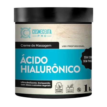 Creme de Massagem Cosmeceuta Ácido Hialurônico 1kg – miniatura 1