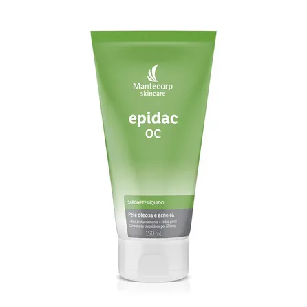 Sabonete Líquido Facial Mantecorp Skincare Epidac OC 150ml – miniatura 1