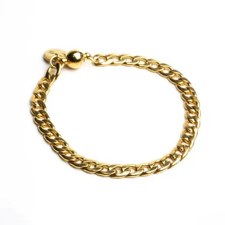 Pulseira de Aço Dourado Key Design Bruce – miniatura 1