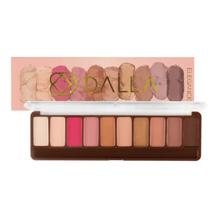 Paleta De Sombras Dalla Makeup Veganas Elegance – miniatura 1