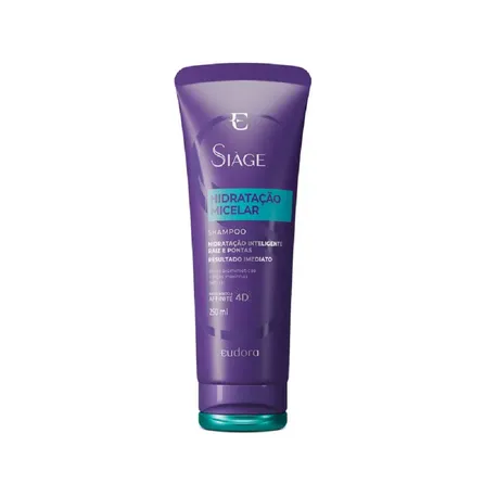 Shampoo Eudora Siàge Hidratação Micelar 250ml – miniatura 1