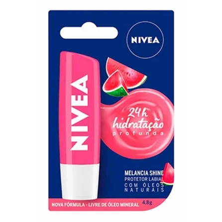 Protetor Labial Nivea Lipe Care Melância 4,8g – miniatura 1