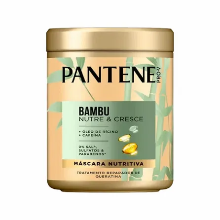 Máscara de Tratamento Capilar Pantene Bambu Nutre & Cresce 600ml – miniatura 1