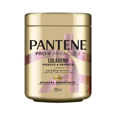 Creme Hidratante Capilar Pantene Colágeno Hidra 550ml – miniatura 1
