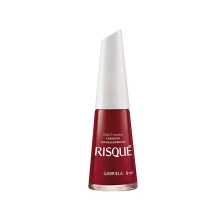 Esmalte Risqué Vermelho Cremoso Gabriela 8ml – miniatura 1