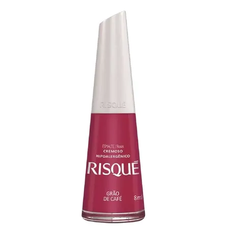 Esmalte Risqué Rosa Cremoso Grão de Café 8ml – miniatura 1