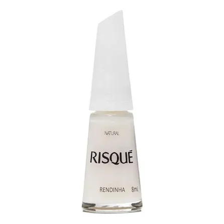 Esmalte Risqué Branco Natural Rendinha 8ml – miniatura 1