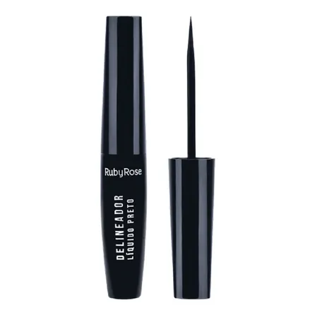 Delineador Liquido Ruby Rose Preto – miniatura 1