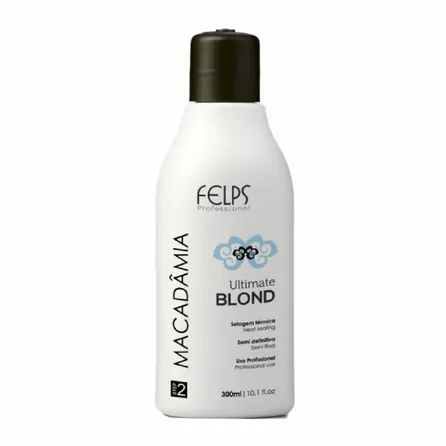 Selagem Térmica Felps Macadâmia Ultimate Blonde 300ml – miniatura 1
