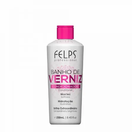 Condicionador Felps Brilho Intenso Banho de Verniz 250ml – miniatura 1