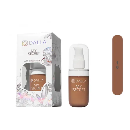 Base Líquida Dalla Makeup My Secret 35ml – miniatura 10