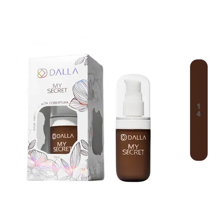 Base Líquida Dalla Makeup My Secret 35ml – miniatura 14
