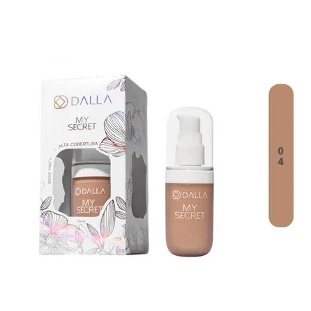 Base Líquida Dalla Makeup My Secret 35ml – miniatura 7