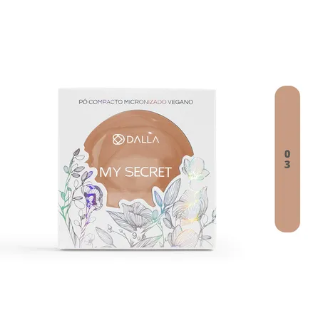 Pó Compacto Dalla Makeup My Secret 9g – miniatura 4