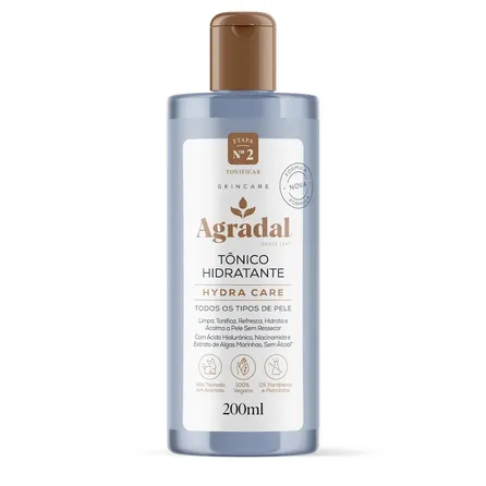 Tônico Hidratante Facial Agradal Hydra Care 200ml – miniatura 1