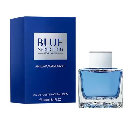 Perfume Masculino Antonio Banderas Blue Seduction Eau de Toilette 100ml – miniatura 2