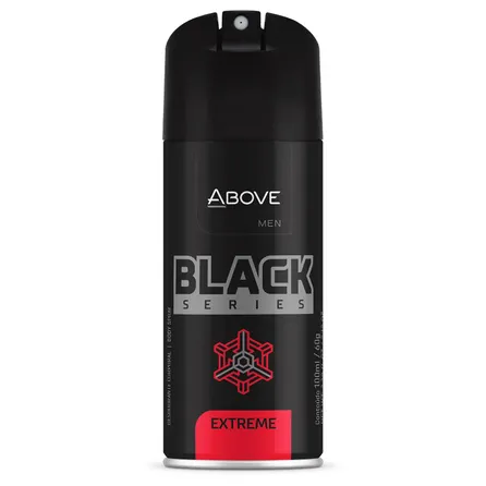 Desodorante Corporal Above Men Black Series Extreme 100ml – miniatura 1